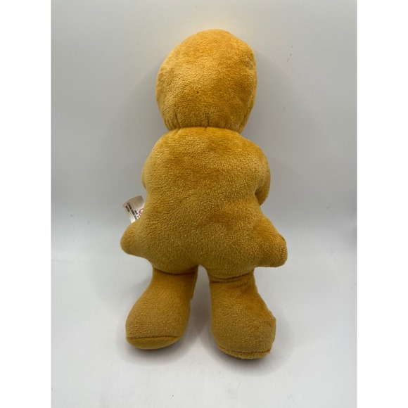 Gingerbread Man Plush with Candy Bow Tie Christmas Holiday Decor - Picture 2 of 5
